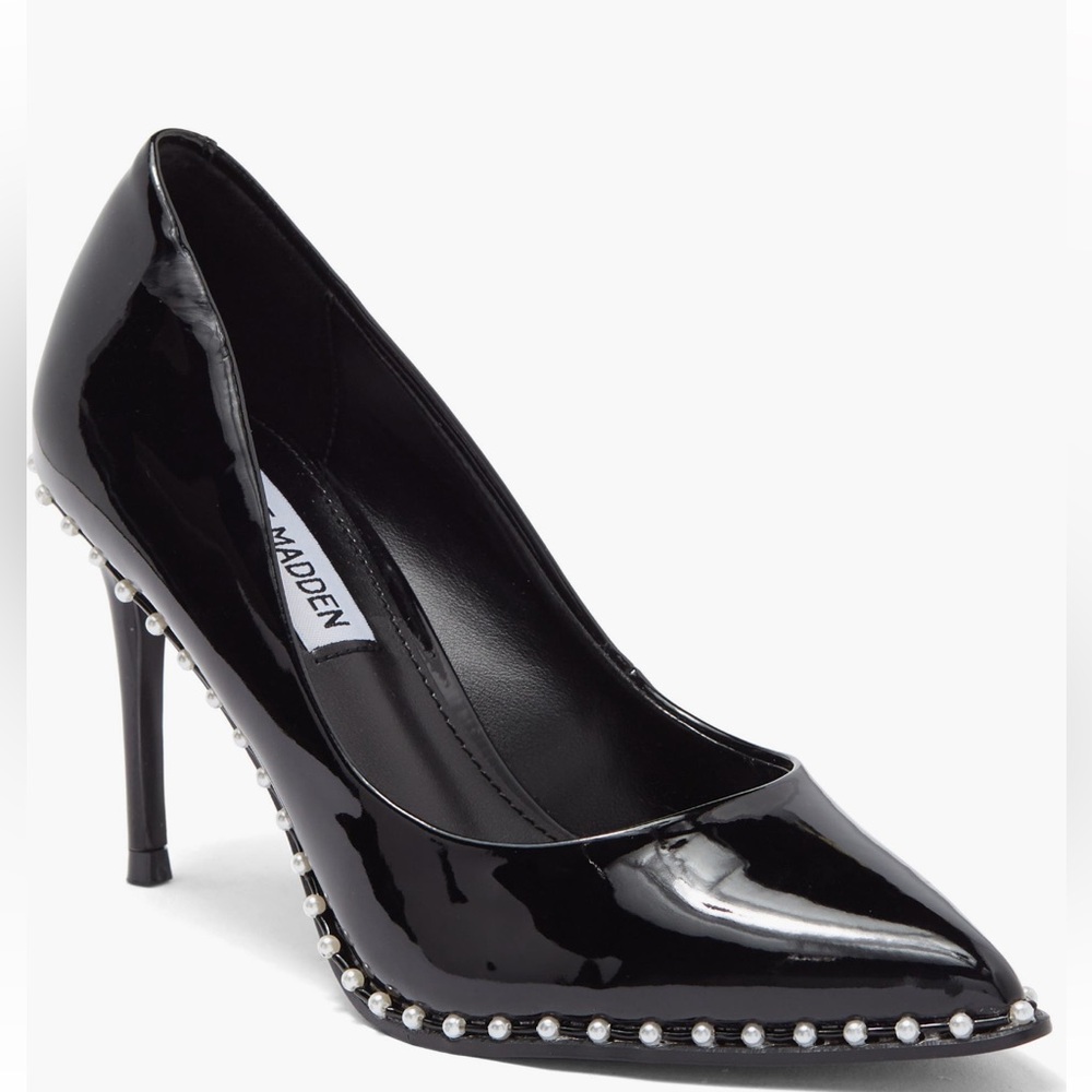 Steve Madden pearl trim stilettos